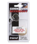 Shop Ready 16mm Screw On Usa Style Guide Bush With Locking Ring For Hinge Jigs And Plunge Routers Built Tough To Knock Out Tight Passes Like A Total Pro Boss in packaging