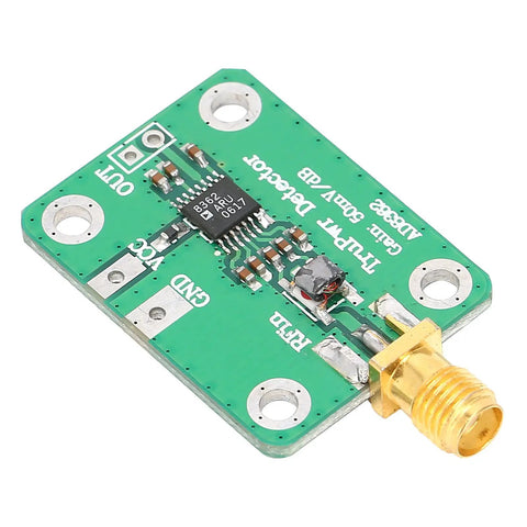 RF Detector Module AD8362 50Hz-3.8GHz Wideband RF Power Monitor from -52 dBm to +8 dBm green PCB with screw connector