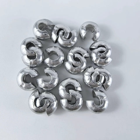 20 Pack Ball Bead Chain Stop 10.0mm Extra Large for Number Ten Beaded Ball Chain Curtain Louvers preventing lifting and pulling