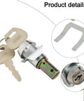 Heavy Duty Tool Cabinet Lock With Key For Drawers And Garage Cabinets Zinc Alloy Cam Lock With Copper Core Comes With 2 Keys Smooth Unlocking