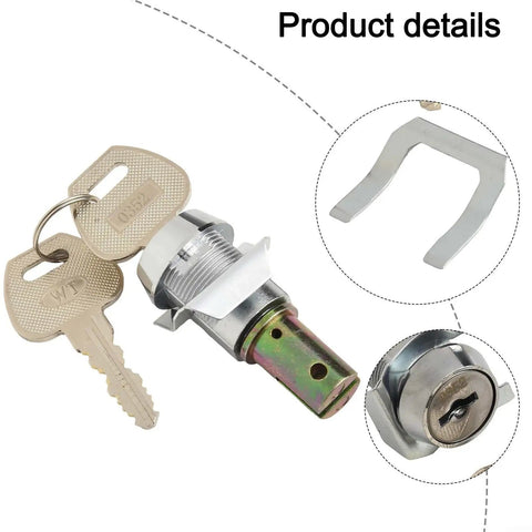 Heavy Duty Tool Cabinet Lock With Key For Drawers And Garage Cabinets Zinc Alloy Cam Lock With Copper Core Comes With 2 Keys Smooth Unlocking