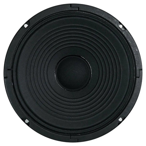 Close-up of Eight 15 8 Ohm Guitar Speaker Upgrade for Compact Amps with 15 Watt ceramic magnet, showing front detail.