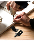 Installing Heavy Duty L Shape Shelf Pegs For Cabinets And Wood Shelves, Nickel Plated Iron Supports, secure glass shelves setup