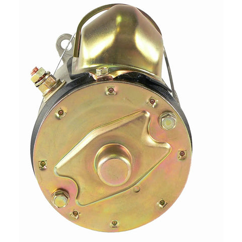 12V Marine Starter Replacement For Crusader Inboard And Sterndrive Engines CCW 9 Tooth Direct Bolt On Fit showing rear view