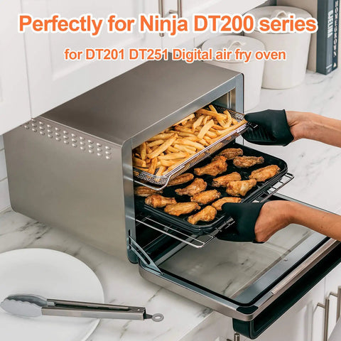 Replacement Air Fryer Oven Basket Game Changer For Digital Air Fryer Oven DT200 DT201 DT251 DT501 DT551 Mesh Tray