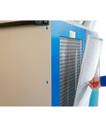 Accessing the washable filter of the Industrial Grade Portable Air Conditioner With Triple Cold Air Nozzles To Crush Summer Heat Fast.