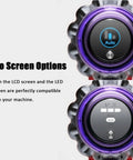 Two screen options for Replacement Motor Head Main Body Assembly For V11 SV14 SV15 Vacuum Cleaners, Pro Grade Motorboard