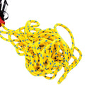 75 Foot Water Rescue Throw Rope With Bag Marine Grade Line Kayak Throw Bag visible with yellow rope and red bag