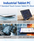 15.6 Inch Industrial Touchscreen All In One Pc With Win 11 Pro Celeron N5095 8G Ram 128Gb Ssd Fhd Ips Display, IP67 waterproof and dustproof