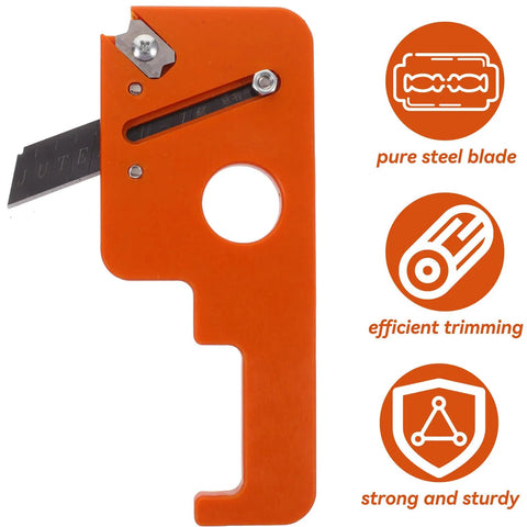 Hand Planer Wood Shaver For Edge Banding And Deburring 8mm Scythe Blade with ergonomic handle and adjustable chamfer plane