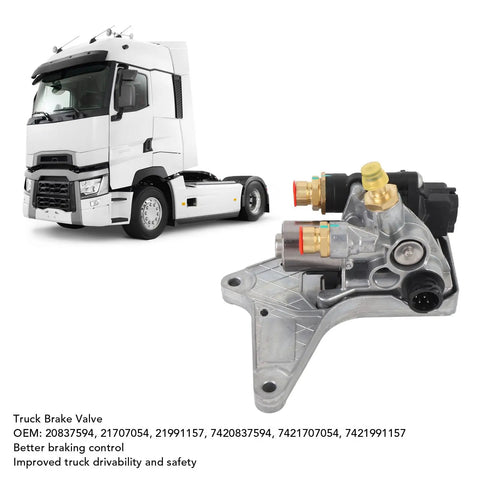 Air Brake Valve For Trucks Heavy Duty Truck Brake Control Valve And Pressure Regulator Pneumatic Air System Replacement OEM Numbers