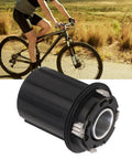 Beefy 11 Speed Bike Freehub Body For HG Flywheel With 15mm Thru Axle 2 Bearings 108 Rings showing durable aluminum alloy design.