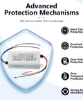 Plug And Play 24 Volt Dc Industrial Power Supply Providing 12 Watt Output And Slick Overload Protection For Automation Control Systems, showcasing safety features.