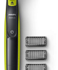 OneBlade Hybrid Electric Trimmer And Shaver With Dual Cut Technology Cordless Portable And Maintenance Free No Oil Needed QP2520