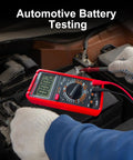 Pro Grade True RMS Digital Multimeter Tester 750V-1000V Range measuring car battery voltage in automotive testing