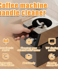 Smooth Operator Smart Coffee Puck Extractor And Knock Box Alternative with automatic induction shutoff and metal body.