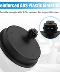 Close-up of reinforced ABS plastic material from 2 Pcs Rear Hub Bearing ABS Speed Sensor Kit For Hyundai Santa Fe 2007-2018, Veracruz 2007-2018, Kia Sorento 2011-2018, OE 52750-2B100 and 52751-2B100, 2WD Rear Left And Right Wheel Sensor Cap showing the 2 pin connector