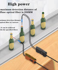 FS N13 Fiber Optic Amplifier And Diffuse Induction Photoelectric Switch For Long Distance Optical Communications setup demo