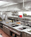 Commercial kitchen with stainless steel vent hood systems for Swap Out Your Dirty Grease Covered Nozzles With These Durable Rubber Blow Off Caps
