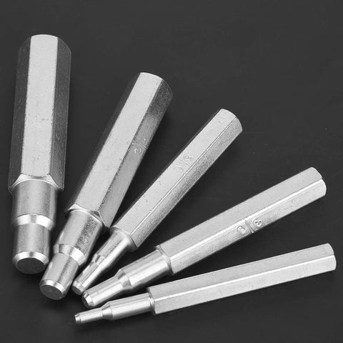 Built Like A Tank 5 Piece HVAC Copper Pipe Swaging Tool Kit With High Carbon Steel Swage Expander Bits That Crushes Refrigeration Tubing Like Hot Butter And Delivers Pro Performance Every Time