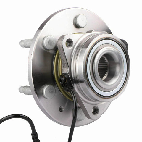 Beefy Front Wheel Bearing And Hub Assembly 515096X2 For Chevy GMC 4x4 Trucks And SUVs Including Silverado 1500 Tahoe Avalanche