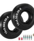 Universal Fit Inner Tubes For 18x8.5-8, 18x9.5-8, 20x8-8 And 20x10-8 Tires With TR13 Valve Stem Heavy Duty Replacement For Lawn Mowers 2 Pack