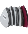 Grab These 50 Pcs Crazy Useful Triangle Sanding Sheets Made From Tough Silicon Carbide For Wet Dry Use Perfect Grit Range 800 To 5000 For Detail Sanders That Crush Wood And Metal Polishing Jobs With Ease - P800 grit triangle pads.