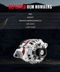 1.6L Alternator Replacement Plug And Play Budget Friendly Fits Chevrolet Aveo 2004 2008, showing OEM numbers replaced