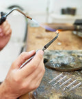 Pro user using Top Tier Copper Soldering Iron Tips 5 Pack With High Thermal Conductivity and Wear Resistance for welding.