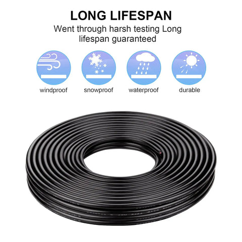 Coiled 50 Foot 16 Gauge Flexible Stranded Tinned Copper Wire For Automotive Marine Trailers And Lamps A Rugged Heavy Duty Low Resistance Cable
