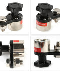 Beefy Magnetic Welding Ground Clamp With On Off Switch 600 Amp Rated And 70 Kilogram Pull Force 154 Pounds Grip Fits Flat And Round Surfaces
