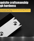 Close-up of the Mini Edge Banding Trimmer With 5pc Replaceable Blades For Woodworking Chamfers Deburring Handy Planer Cutter