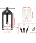 Aluminum Alloy Motor Pinion Gear Puller Remover With 3 Adapters For 1.5mm 2.0mm And 3.0mm Shafts CNC Machined Anodized RC Tool components