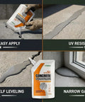 Kickass Concrete Crack Filler And Heavy Duty Equipment Base Grout That Absorbs Motor Vibrations And Locks Down Generators Hvac Pads Plus Sump Pit Anchors For Extreme Reliability applied to narrow gap in concrete.