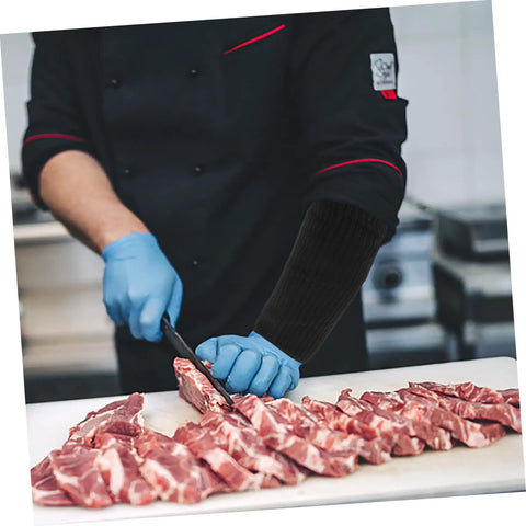 Solid Cut Resistant Arm Sleeves For Gritty Welding And Yard Jobs Lightweight Protective Guards That Flex Naturally And Lock Tight For Zero Hassle Safety On The Go