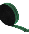 Heavy Duty Nylon Elastic Webbing Straps For Furniture Chart And Sofa Repair Dead Easy Diy Upholstery Fix Wide Wear Resistant Bands No Sweat Setup roll in black and green color.