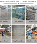 Automatic Pallet Wrapping Machine For Industrial Shipping And Material Handling used in multiple industries.