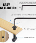 Illustration of Baby Crib Screws Hardware Replacement Kit With M6 Hex Socket Cap Bolts And Nuts, Allen wrench shown in use in wood.
