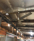 Ceiling with Double Sided Reflective Aluminum Foil Insulation Roll For Heat Shield And Radiant Barrier, 16 Inch By 25 Foot