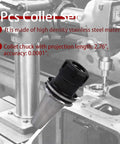 Five Piece CAT40 ER32 Collet Set With Collet Chuck Tooling For CNC Milling Lathe And Engraving Machines Pro Grade Precision 0.0001 Inch