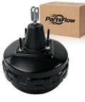Heavy Duty Vacuum Power Brake Booster for Ford Escape and Mercury Mariner 2008 to 2012, steel construction, top view.