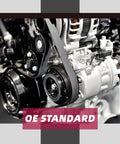 Beefed Up Marine Alternator Replacement For GM V8 Inboard Boats Fits Black Scorpion with OE standard label