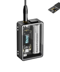 Go-To All-In-One ESP32 LoRa V4 Development Kit with tempered glass sensor array and built-in buzzer, shown in protective casing.