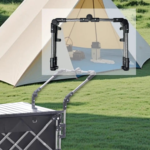 Durable Foldable Wagon Handle Replacement For Outdoor Carts And Beach Trolleys, Portable Push Pull Bar Attachment, Easy Fold Design For Camping Gear, Trolley Handle Replacement, 19.7 By 14.6 Inch Compact Accessory on camping cart