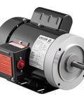 0.5 HP 1725 RPM Air Compressor Motor Single Phase 115V 230V 56 Frame With 5/8 Inch Shaft And CW CCW Rotation TEFC Cooling side view