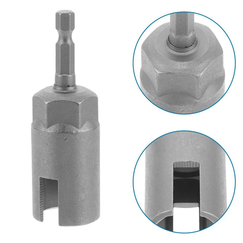 Hex Shank Slotted Wing Nut Socket Wrench For Hurricane Shutters And Panel Nuts A Sweet Upgrade Multi Function Drill Driver.
