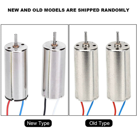 2 Pack Mini Micro Coreless 8520 Motors 8.5x20mm 3 To 5V 0.15A For Quadcopter Drones DIY RC Electric Motors, new and old models