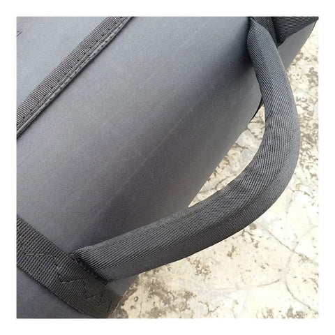 Close-up of the carry handle on the Handheld Inflatable Surf Wing For Windsurfing And Kiteboarding Do It All Water Sports Wing.