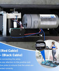 Beefy 3.0 HP Treadmill Drive Motor With Flywheel 130 Vdc 2238 Watts Replacement For NordicTrack And ProForm Performance 800I And Similar Models M-405560 Plug-and-Play Install shown with wiring details