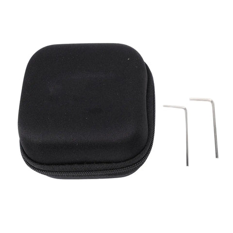 Carrying case and hex keys for Pro Grade Fiber Optic Cutter With 0.6 Degree Angled Cut, 16 Cutting Points, 125 Micron Coating Diameter